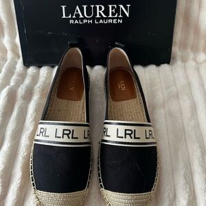Lauren Ralph Lauren Black Espadrilles